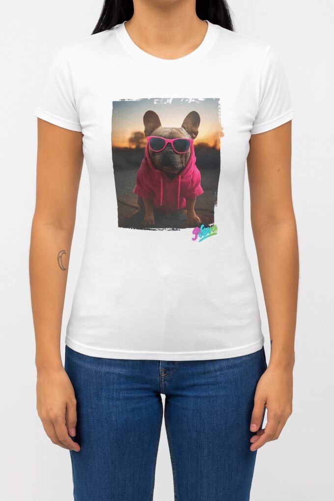 Punky Frenchie Nova Woman Tee