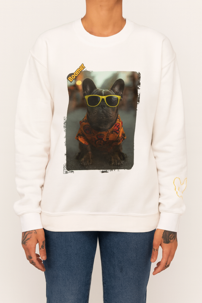 Punky Frenchie Boomer Sweatshirt