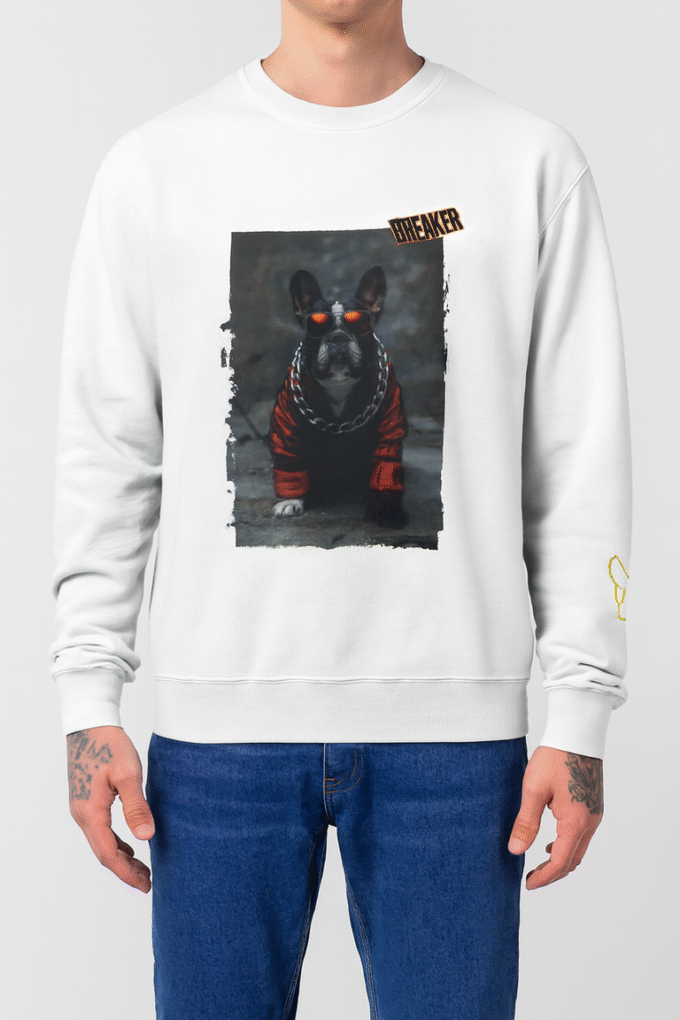 Punky Frenchie Breaker Sweatshirt