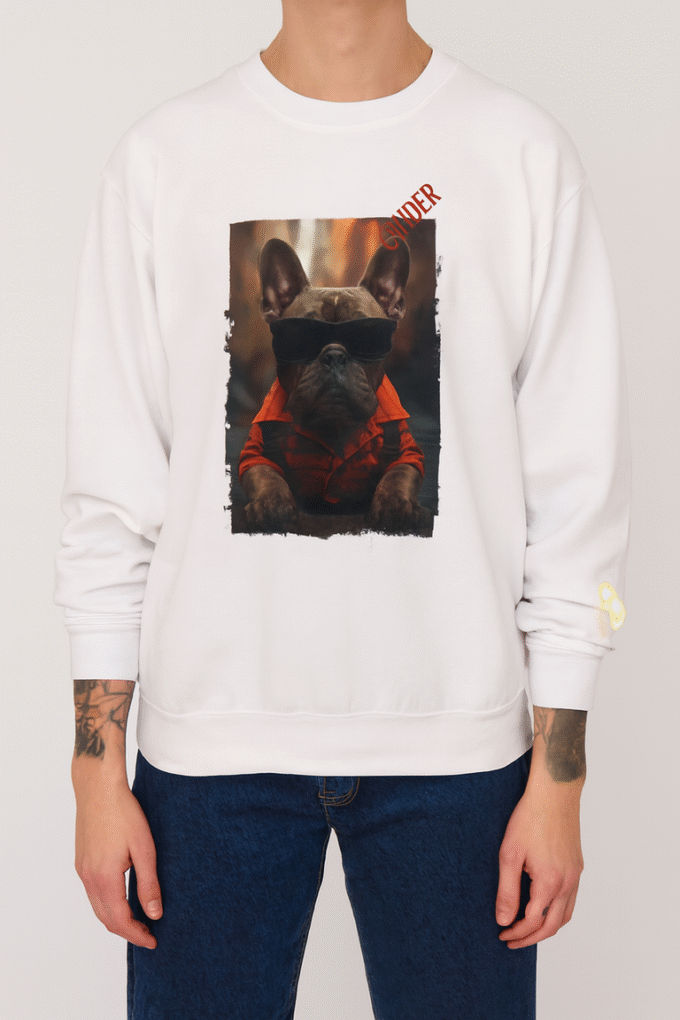 Punky Frenchie Cinder Sweatshirt