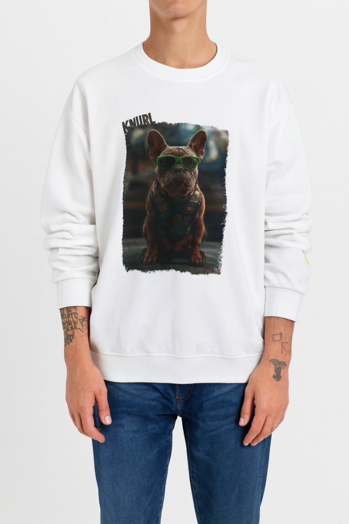 Punky Frenchie Knurl Sweatshirt