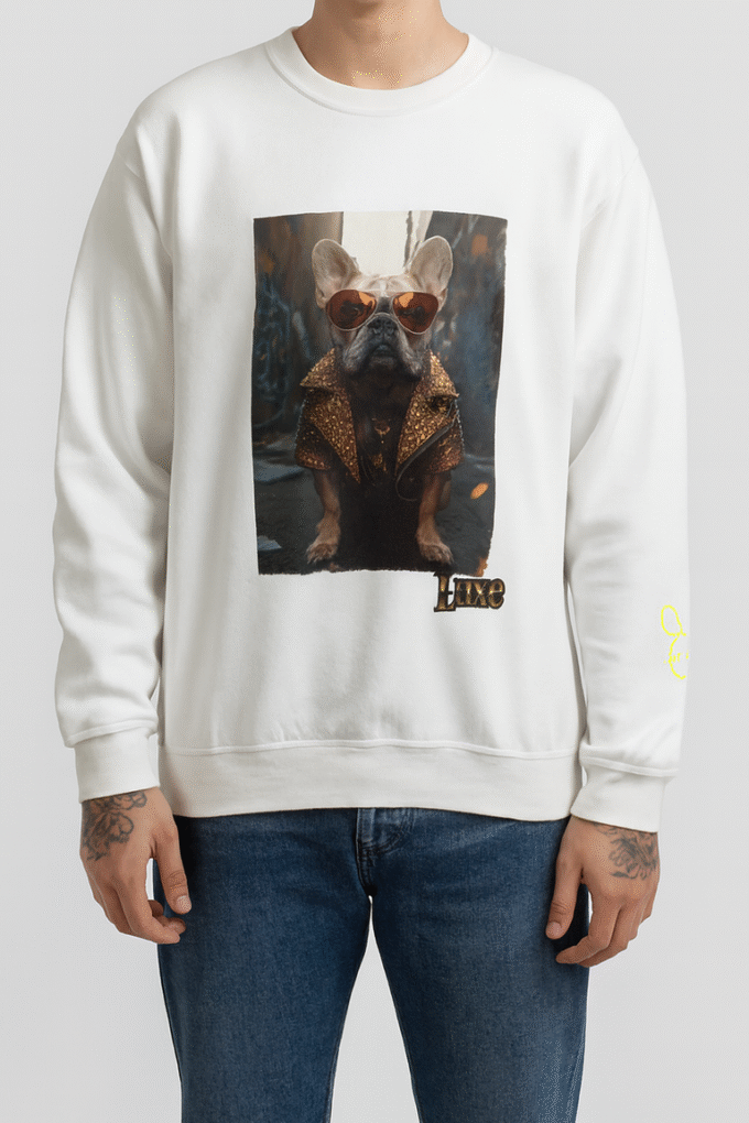 Punky Frenchie Luxe Sweatshirt