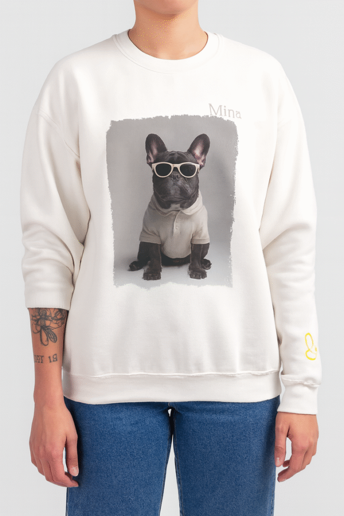 Punky Frenchie Mina Sweatshirt