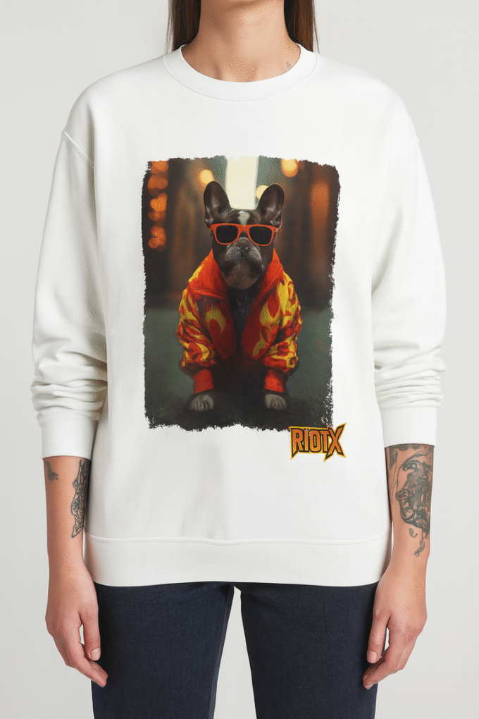 Punky Frenchie RiotX Sweatshirt
