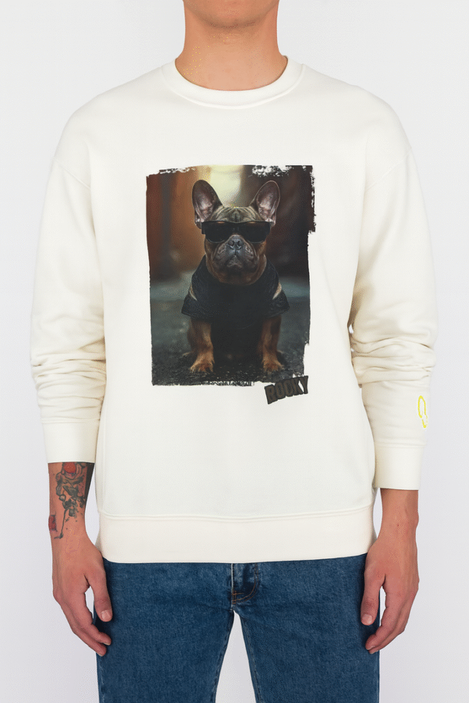 Punky Frenchie Rocky Sweatshirt