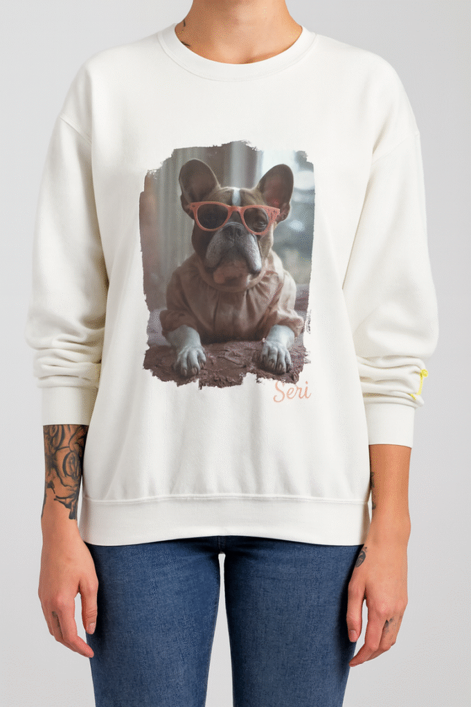 Punky Frenchie Seri Sweatshirt