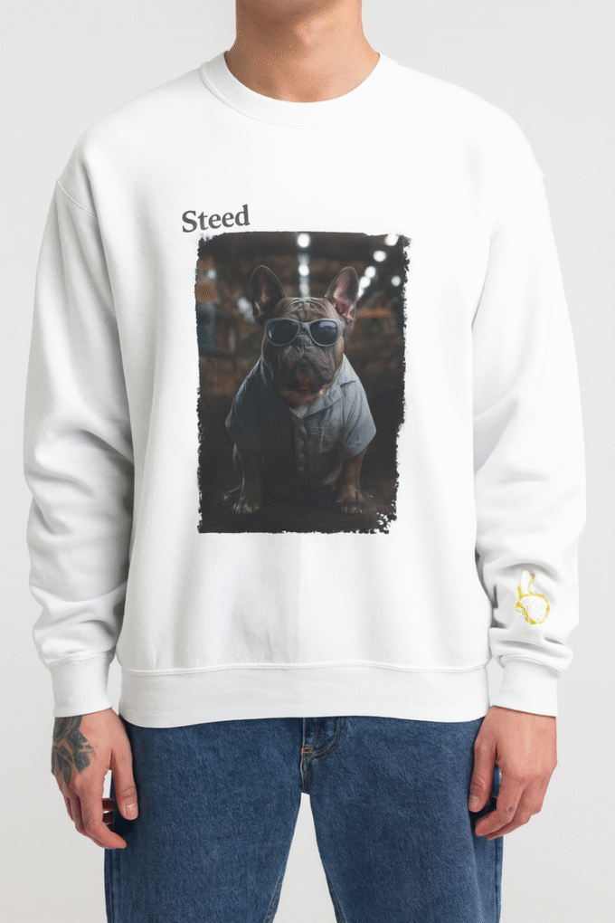 Punky Frenchie Steed Sweatshirt