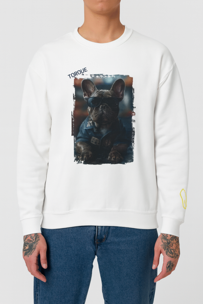 Punky Frenchie Torque Sweatshirt