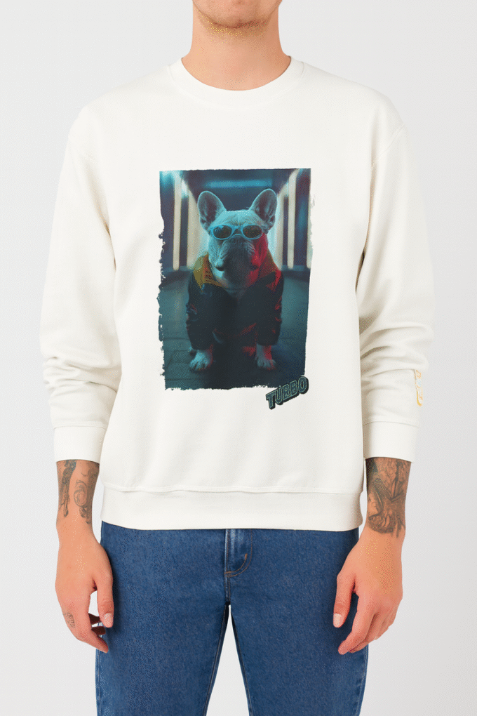Punky Frenchie Turbo Sweatshirt