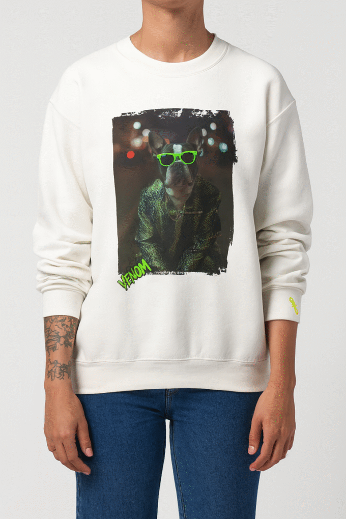 Punky Frenchie Venom Sweatshirt