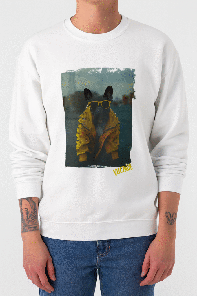 Punky Frenchie Voltage Sweatshirt